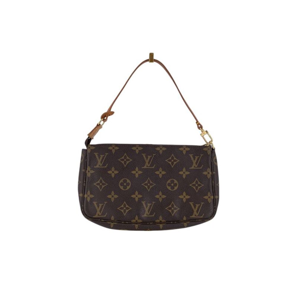 Louis Vuitton Vintage Cloth Handbag Pochette Accessoire